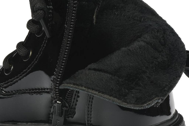 Apawwa AN629BL children's winter boots black size 21-25