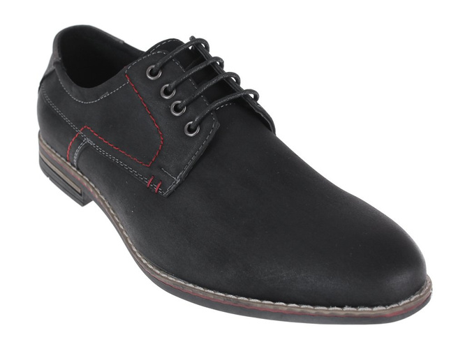 Półbuty młodzieżowe Badoxx DLXC-422BL czarne rozm.36-41