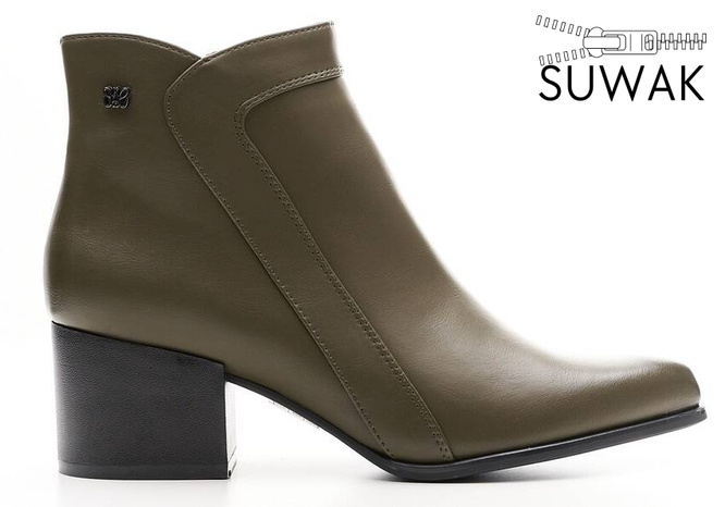 Buty zimowe damskie Sergio Leone DBT633OLSK oliwkowe rozm.36-40