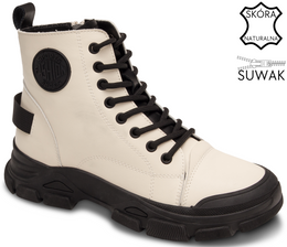 Women’s Ankle Boots Skotnicki DB-3-1502BEBL Beige Sizes 36–41