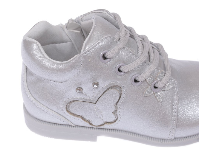 Children's shoes  Apawwa AHQ15SI silver size 19-24