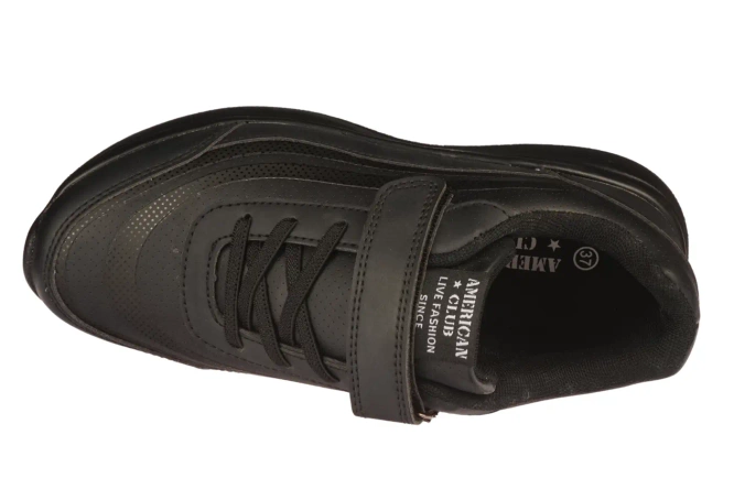 American Club DFH-29 white and black youth sports shoes, size 36-41