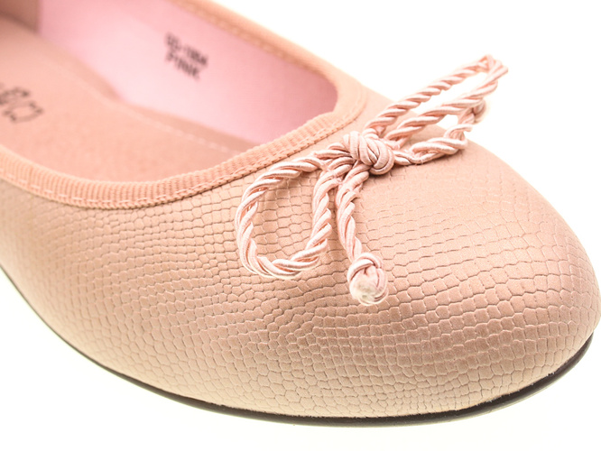 Women's ballerinas Goodin DGD-1004PI pink size 36-41