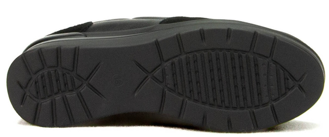 Półbuty damskie Sergio Leone DPB236-SCZ czarne rozm.36-40