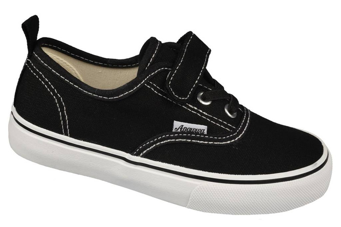 Children's sneakers Apawwa CRC361BL black, size 32-37