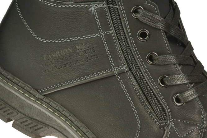 Men’s winter boots Feisal M9901-26BL black sizes 44–48