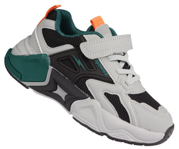 Apawwa BG1835PGY children's sports shoes gray size 26-31