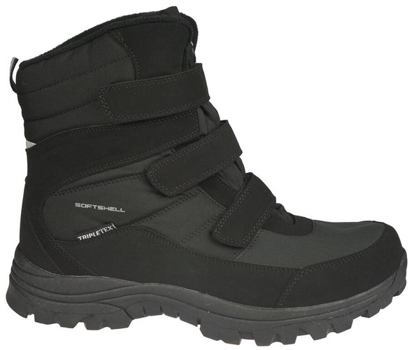 Men's oversized snow boots American Club NSN-49 black size 47-49