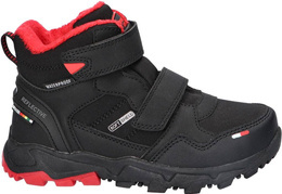 Buty zimowe dziecięce American Club CHL-105 czarno-czerwone i czarno-niebieskie rozm.32-36