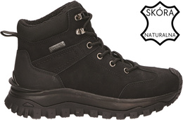 American Club Youth Winter Hiking Boots DCY-158 – Black & Beige (Sizes 37–41)