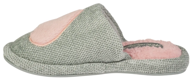 Women’s Slippers Meteor DV239 HEART grey sizes 36-40