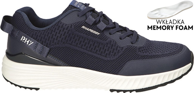 American Club MRH-134 men's sports shoes, black and navy blue, sizes 41-46
