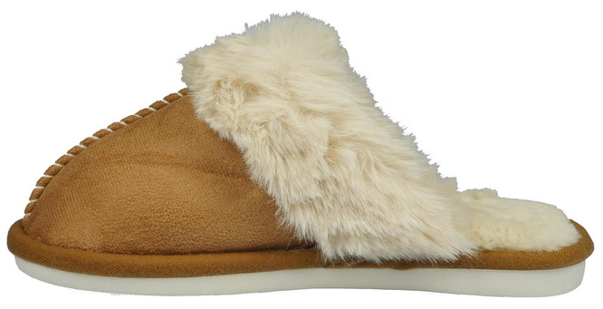 Pantofle tekstylne damskie BoNa DCF77 różowe, beżowe, czarne i szare rozm.36-41