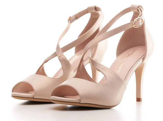 Women's sandals Sergio Leone DSK429CH beige size 36-40