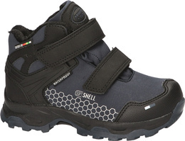 Buty zimowe dziecięce American Club CHL-26 czarne i granatowe rozm.32-36