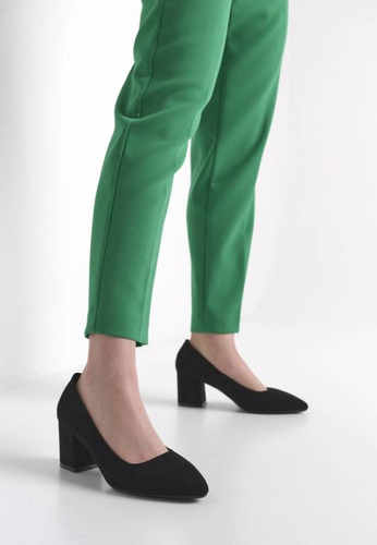 Pumps for women Sergio Leone DPB411CZMI black size 36-40