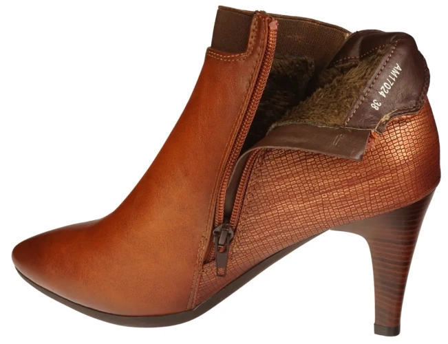 Buty zimowe damskie Urban Projekt DAM17024BR brązowe rozm.36-41