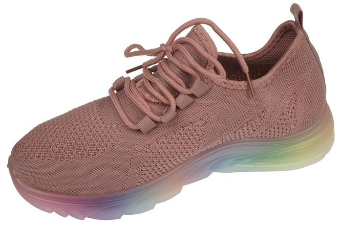 Buty sportowe damskie New Meini DM21-31BPI różowe rozm.36-41