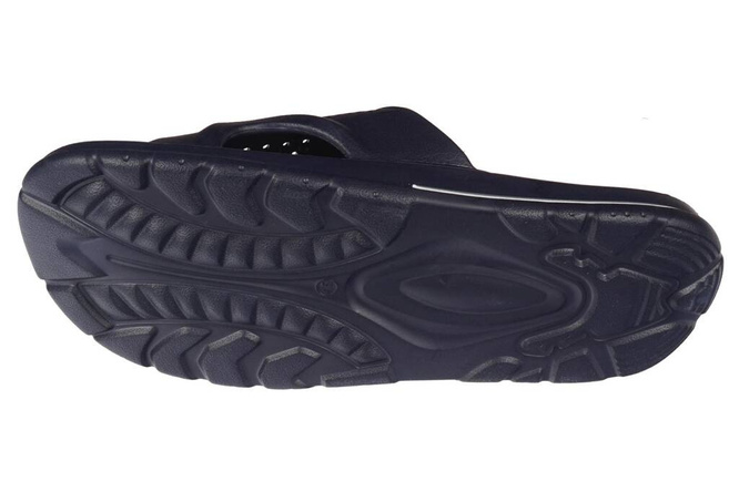 Men's pool slippers Sunlanse MH368-1 black and navy blue, size 41-47