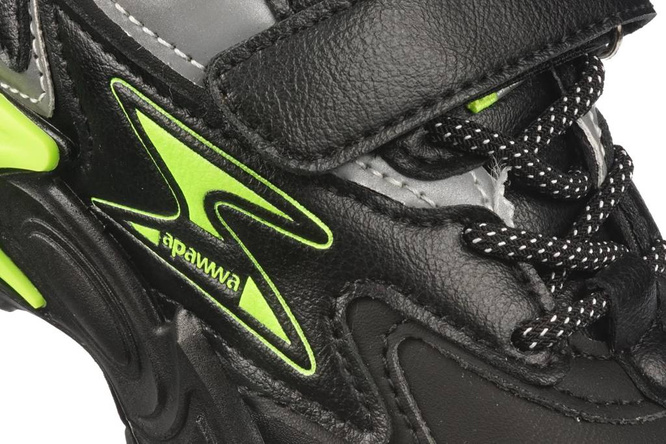 Children's sports shoes Apawwa CZC225BL black size 32-37