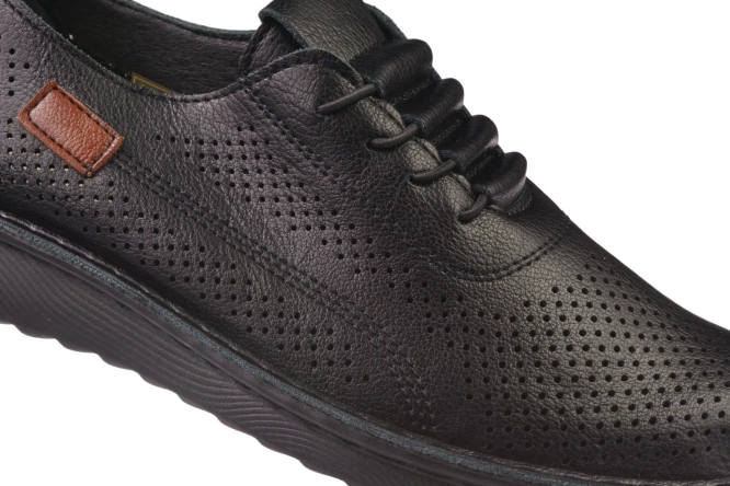 Półbuty damskie Meideli D25152-21BL czarne rozm.36-42