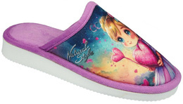 Meteor CV160 BALLETINA children's slippers pink size 29-34