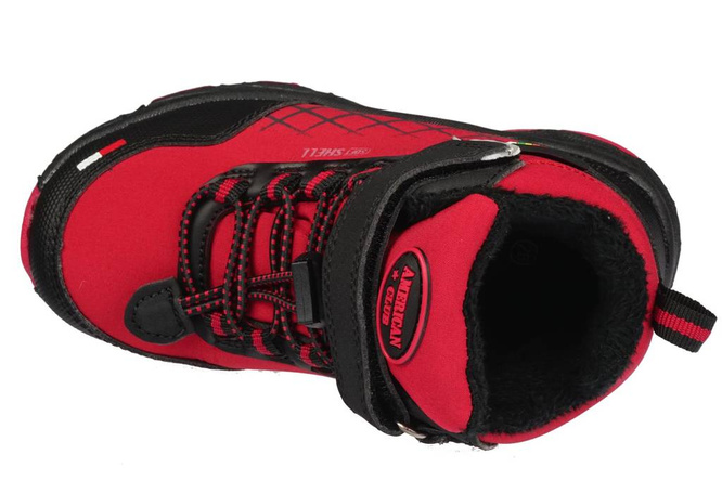 Children's winter shoes American Club AHL-36 blue or red size 22-26