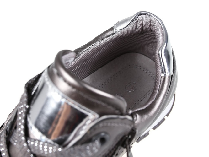 Children's sports shoes Clibee CP-282GU silver size 32-37