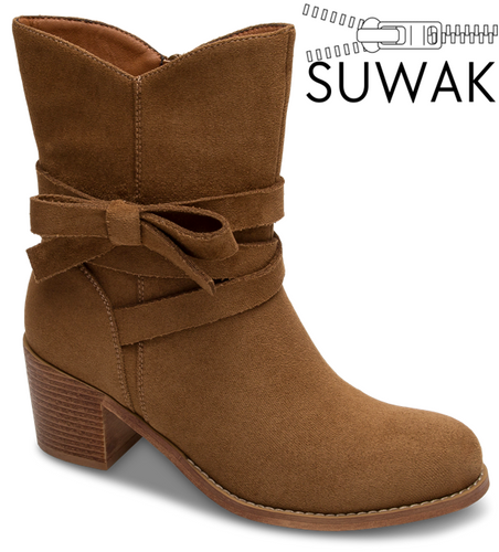 Kowbojki damskie Skotnicki DB-3-Y85KH khaki rozm.36-41