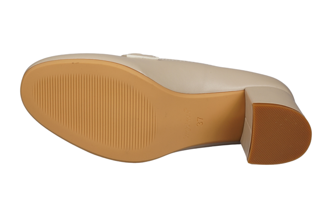 Czółenka damskie Sergio Leone DPB146BE beżowe rozm.36-40