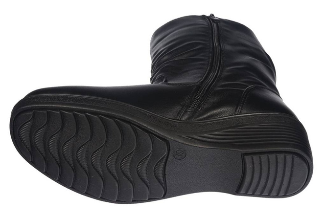 Buty zimowe damskie Skotnicki DB-3-208BL czarne rozm.38-42