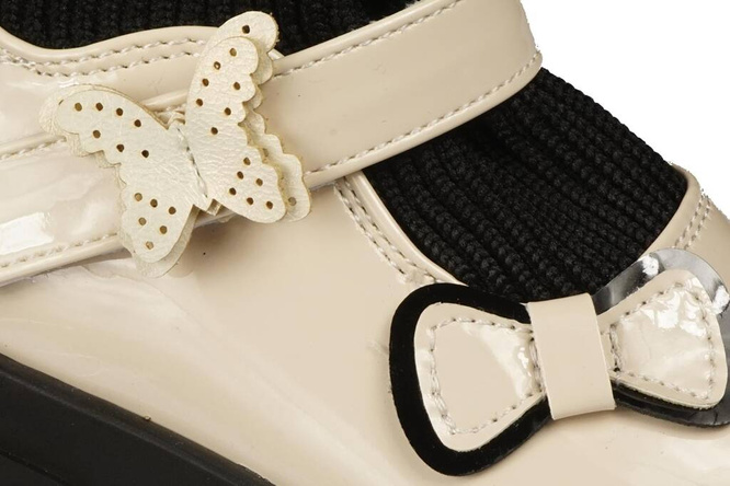 Children's transition shoes Apawwa ASQ627BE beige size 19-24