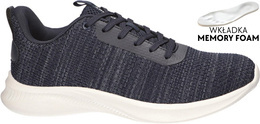 American Club MHA-70 men's sports shoes, black and navy blue, sizes 41-46