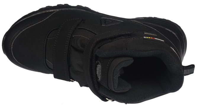 American Club DWT-68 youth trekking shoes, black and navy blue, size 37-41