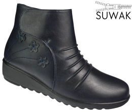 Feisal DW77-8BL women's winter shoes, black, sizes 37-42