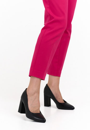 Sergio Leone women's pumps DPB216CZPU black sizes 36-40