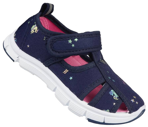 Children's sneakers KDX BRBS22-013NA navy blue size 22-30