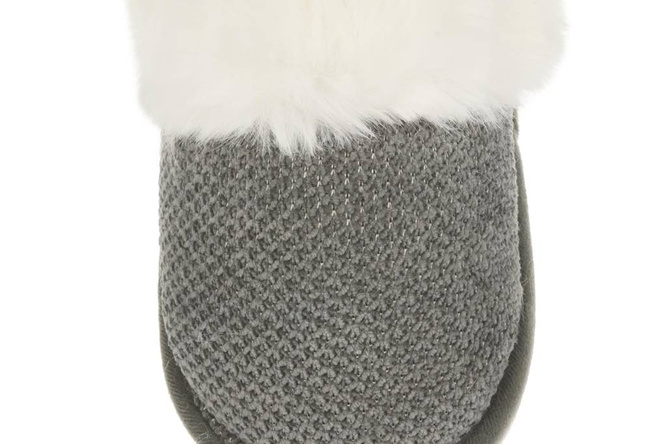 Pantofle tekstylne damskie Betop DE151 różowe, beżowe, brązowe i szare rozm.36-41