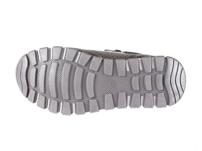 Children's sports shoes Clibee CP-282GU silver size 32-37