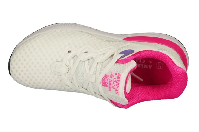 Buty sportowe damskie American Club DWT-103 białe i czarne rozm.36-41