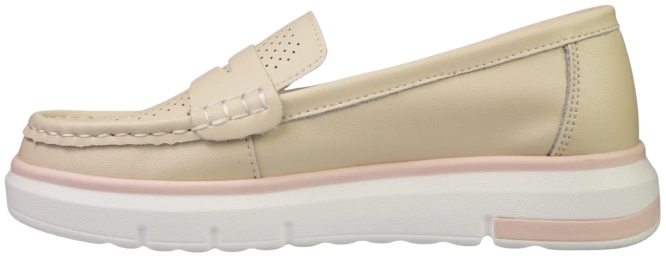 Women's loafers Skotnicki DP-3-Y92BE beige size 36-41