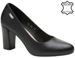 Women's pumps Sergio Leone DPB130CZPU black size 36-40