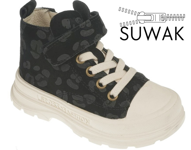 Children's shoes Clibee AP703BL black size 20-25