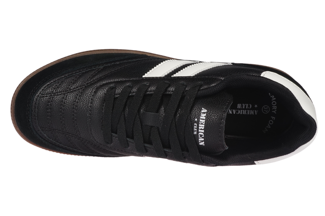 Buty sportowe damskie American Club DRD-34 czarne rozm.37-41