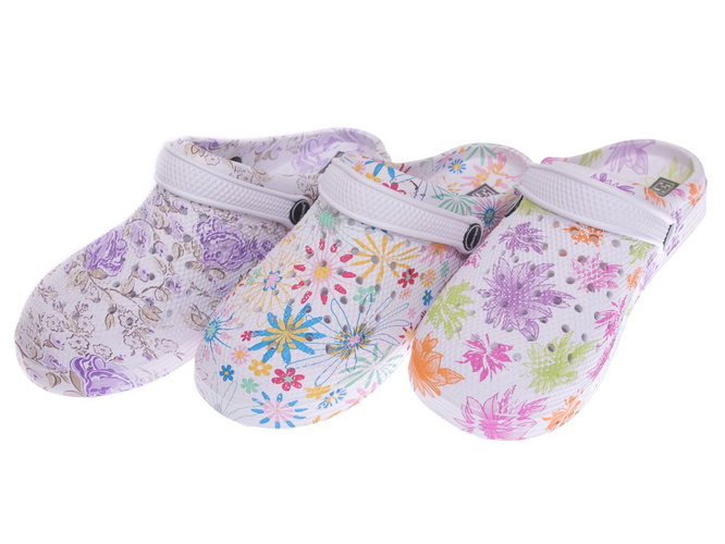 Women's pool slippers Sunlanse DH369-5A colorful size 37-41