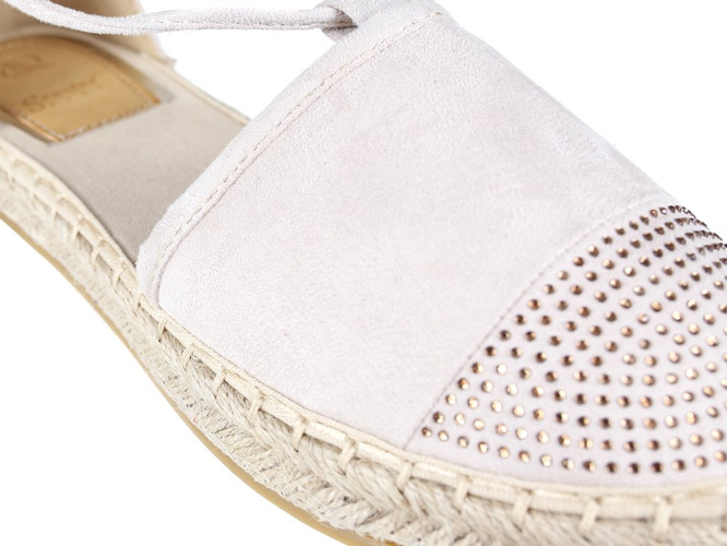 Espadryle damskie SeaStar DBB26PBE beżowe rozm.36-41