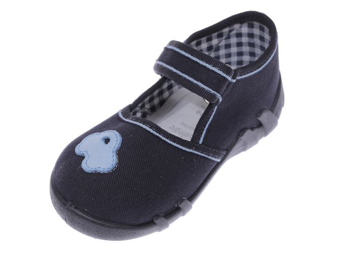Children's sneakers for pairs Ren But CAR NAVY navy blue size 19-27