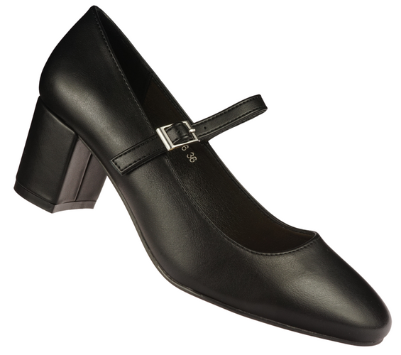 Sergio Leone DPB176CZPU women's pumps black size 36-40