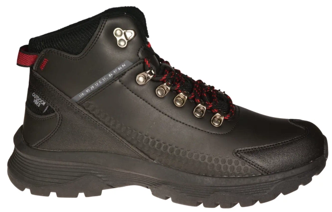 Men's winter shoes American Club MTU-05 black size 41-45