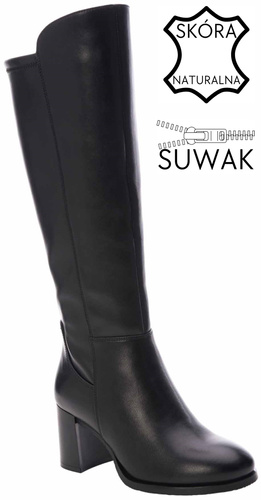 Sergio Leone DKZ224-SCZ women's boots black size 36-40